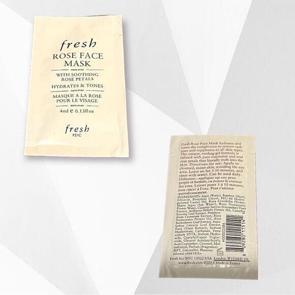 Bundle of 4 face masks- Sephora Coconut, innisfree, fresh - Picture 3 of 16